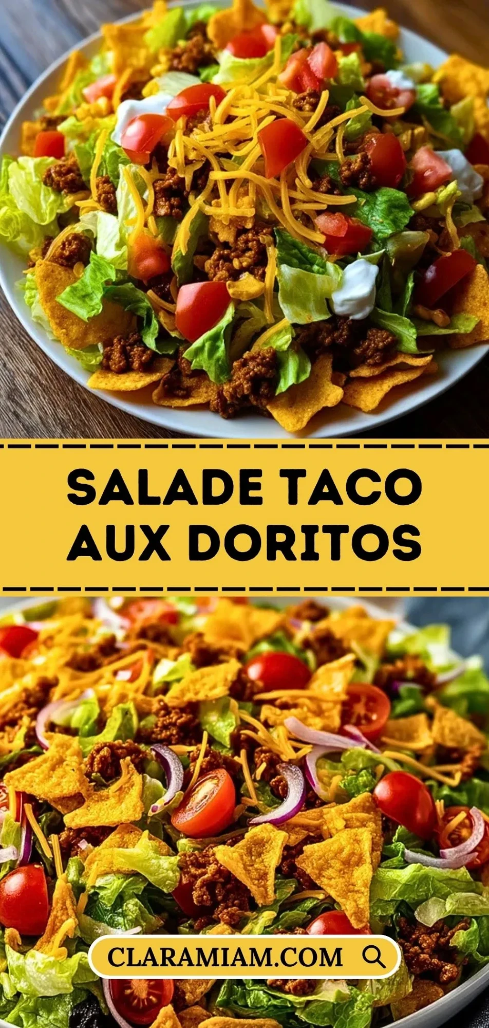 Salade Taco aux Doritos - Pin 1