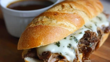 Sandwichs Au Bœuf Français À La Mijoteuse