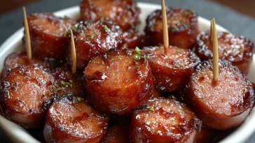 Saucisses Caramélisées