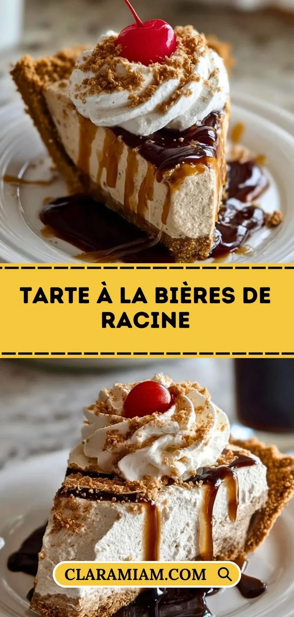 Tarte À La Bières De Racine - Pin 1