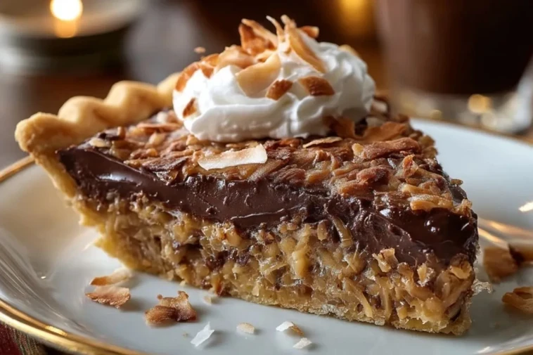 Tarte Au Chocolat Allemande