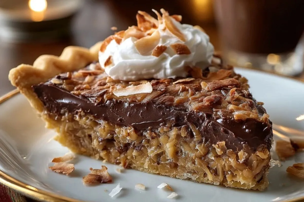 Tarte Au Chocolat Allemande