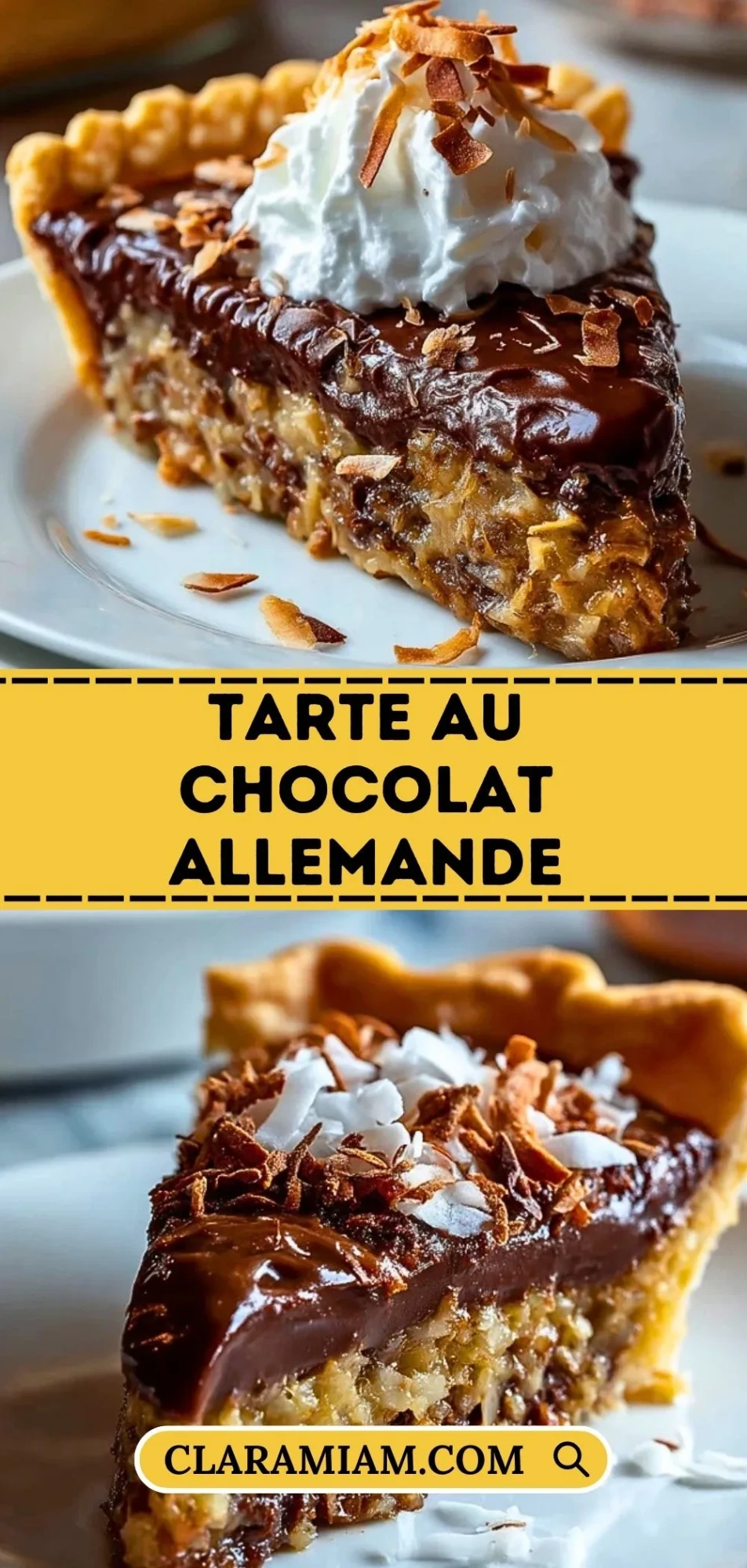 Tarte Au Chocolat Allemande - Pin 1