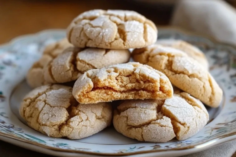 Biscuits Craquelés Au Sirop DÉrable Et Au Sucre Brun