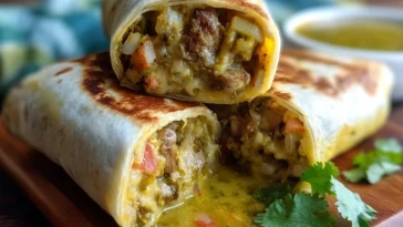 Burritos au Chili Verde