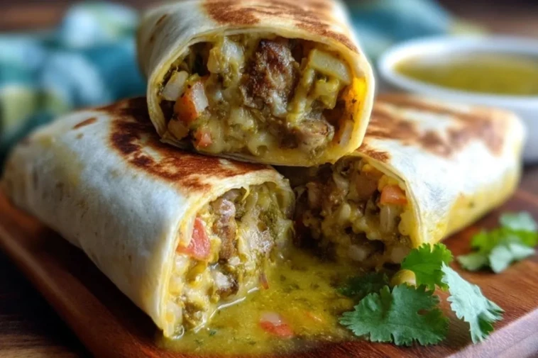 Burritos au Chili Verde