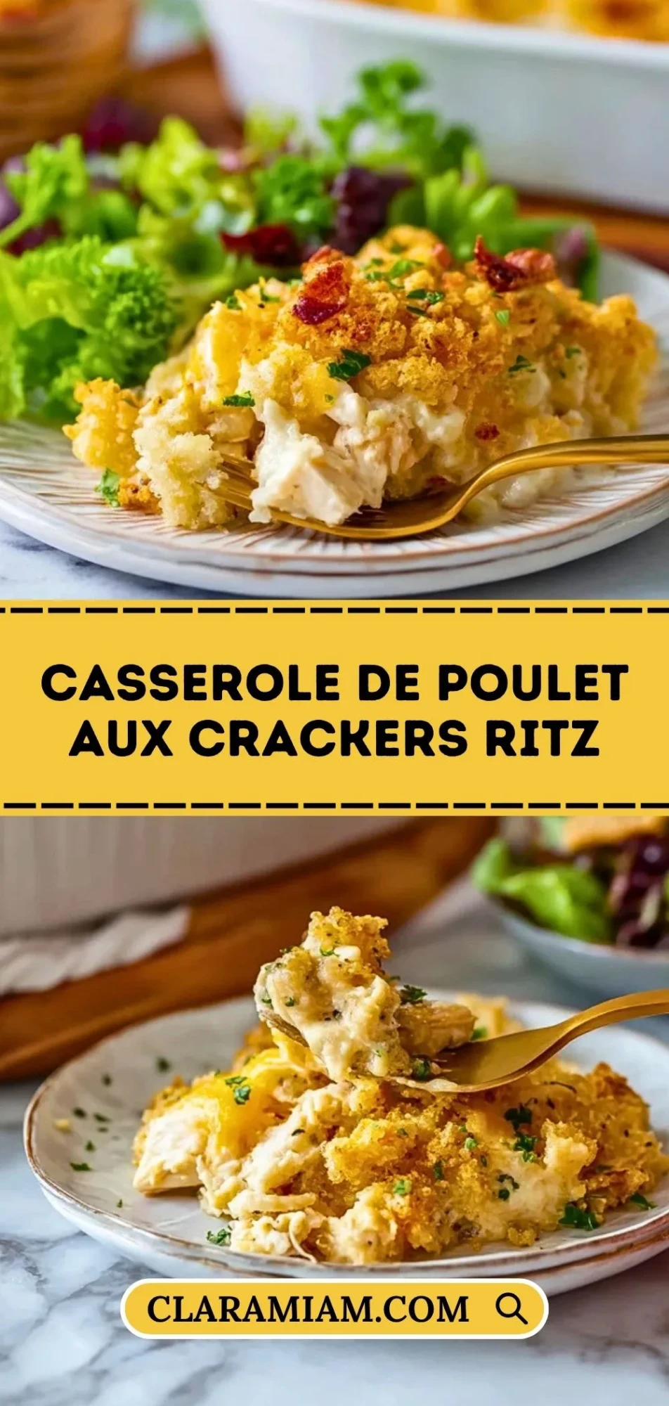 Casserole de Poulet aux Crackers Ritz - Pin 1 (1)