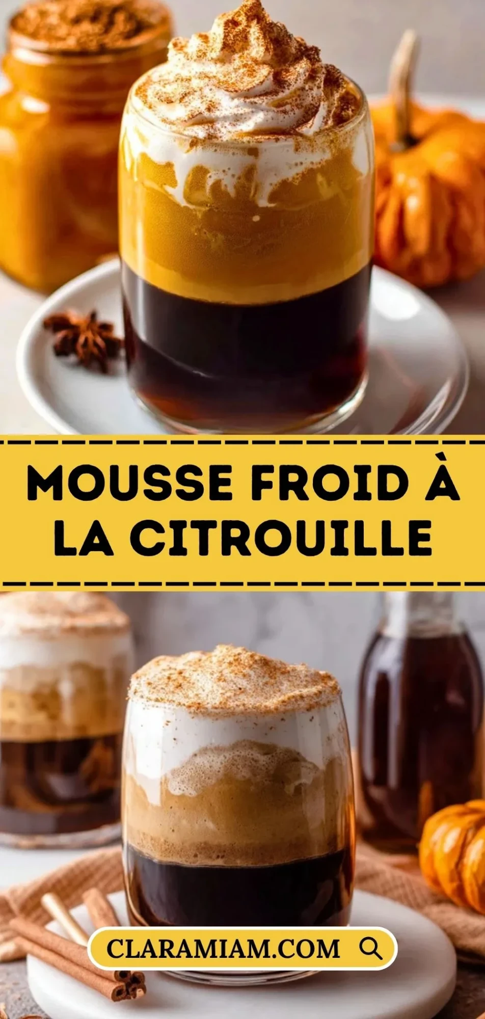 Mousse Froid à la Citrouille - Pin 1