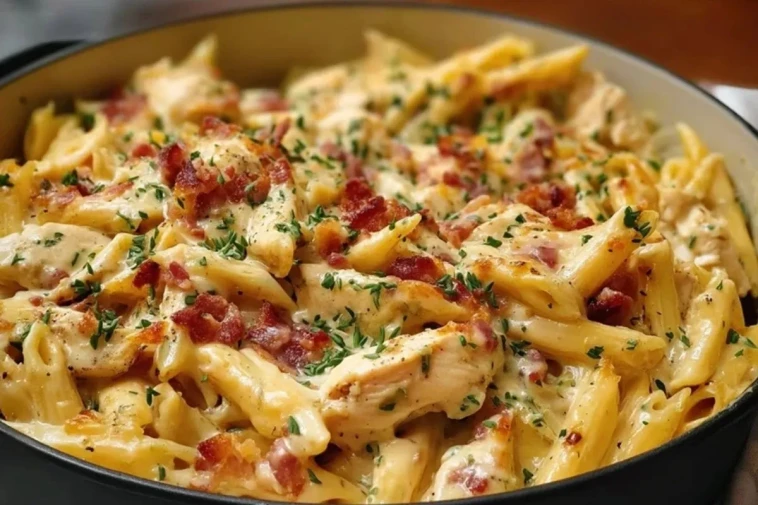 Pâtes Au Poulet Confortantes