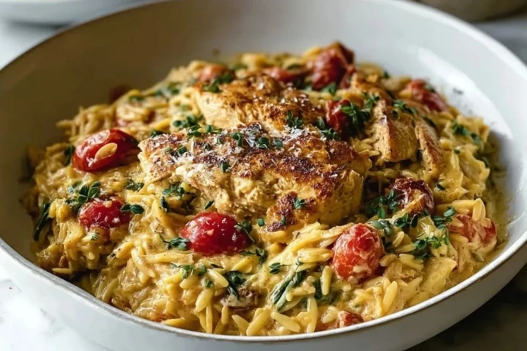 Poulet Marry Me Classique avec Orzo