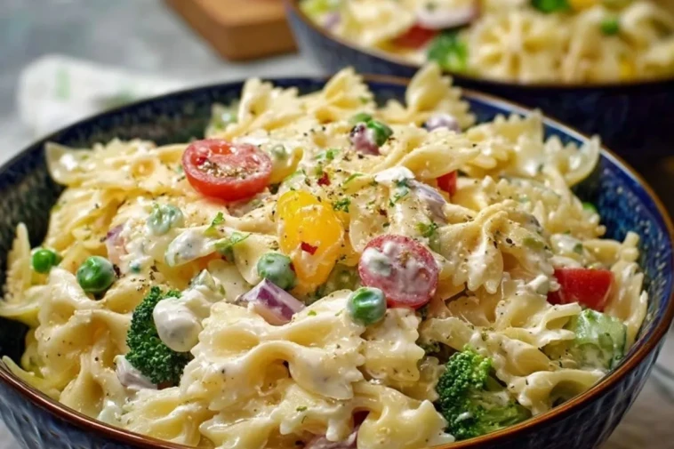 Salade De Pâtes Papillon Crémeuse