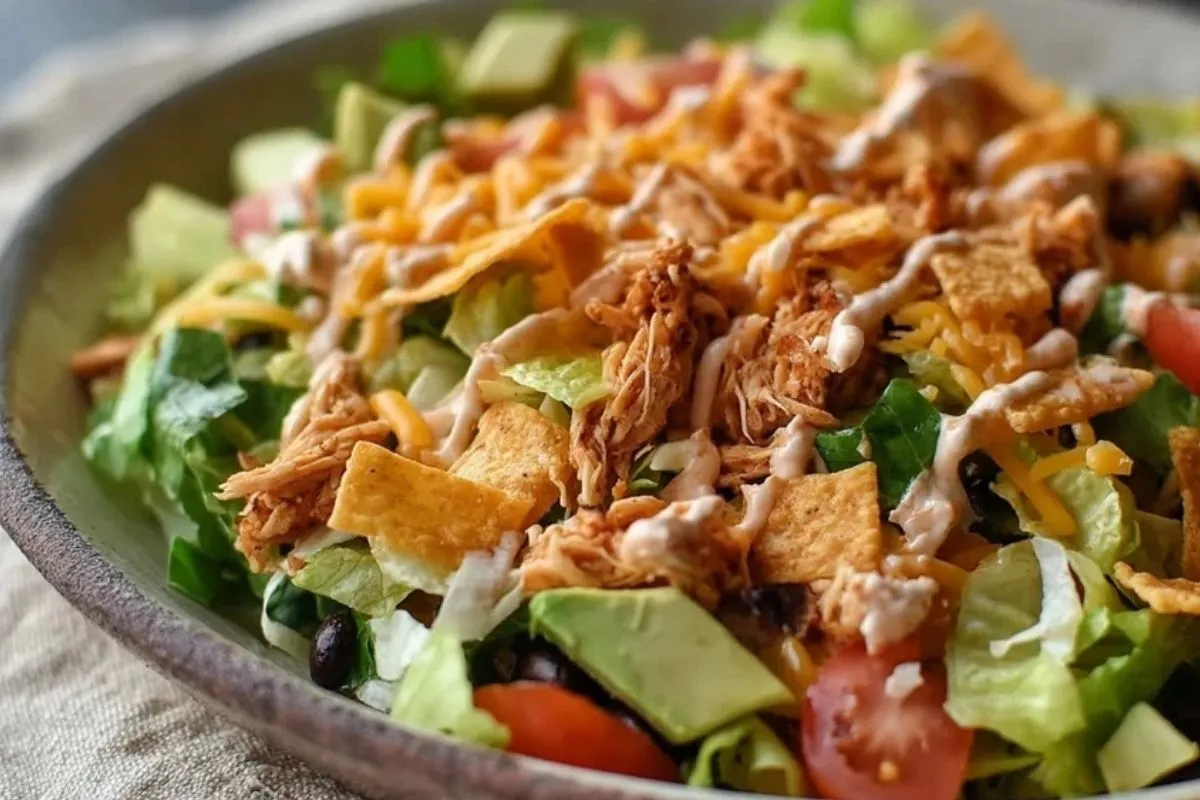 Salade De Poulet Taco Croquante