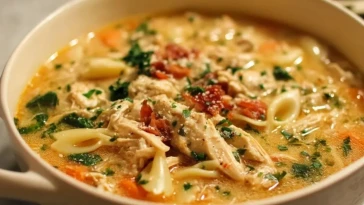 Soupe Poulet À Tomber Amoureux