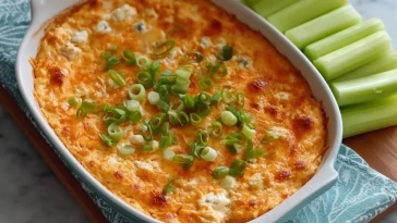 Trempette De Poulet Buffalo Au Fromage Cottage