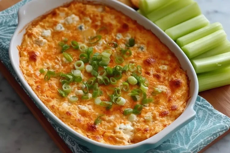 Trempette De Poulet Buffalo Au Fromage Cottage